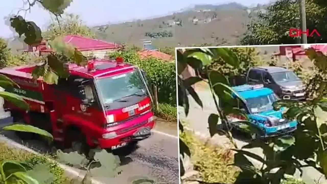 Giresun’da hava aracı düştüğü ihbarı