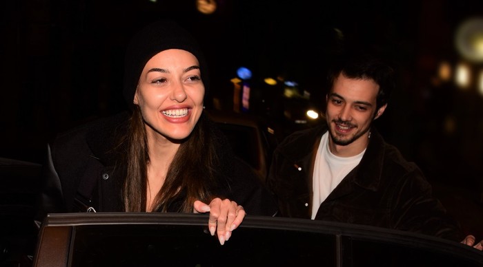 Dilan Çiçek Deniz ve Mert Yazıcıoğlu'nun 6 saat süren romantizmi!