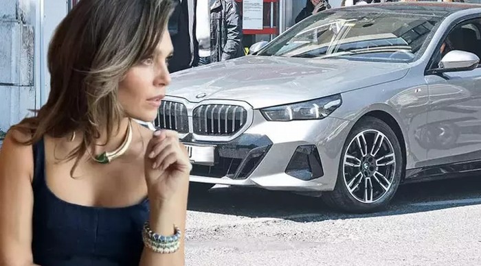 Aslı Enver yeni otomobiliyle havasını attı
