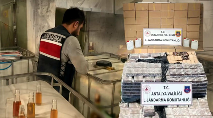 81 ilde kaçak/sahte alkol operasyonu; 121 gözaltı