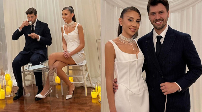 Yakışıklı oyuncu, stilist sevgilisiyle nişanlandı