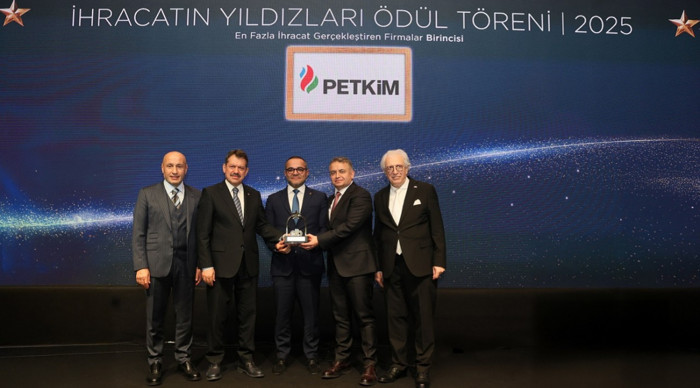 Petkim, ‘İhracatın Yıldızları 2025’ listesinde ilk sırada yer aldı