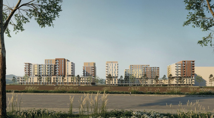 Sancaktepe’de yatay mimari odaklı üç etaplı konut projesi