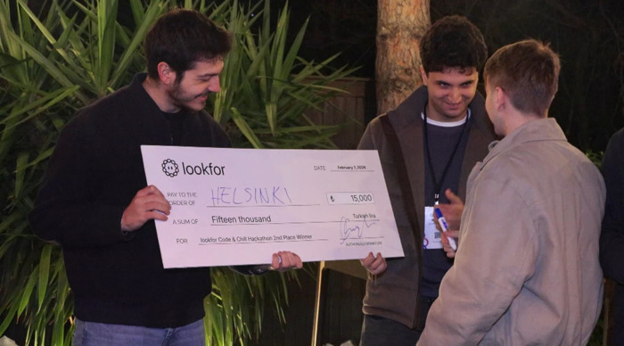 Lookfor, genç yazılımcıları yapay zeka hackathonunda buluşturdu