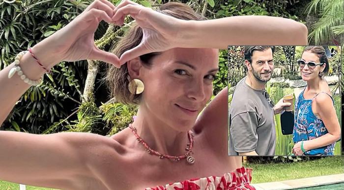 Özge Özberk yakışıklı aşkıyla çok mutlu