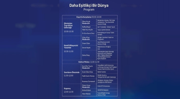 İlham veren kadınlar ‘Daha Eşitlikçi Bir Dünya’ panelinde buluşacak