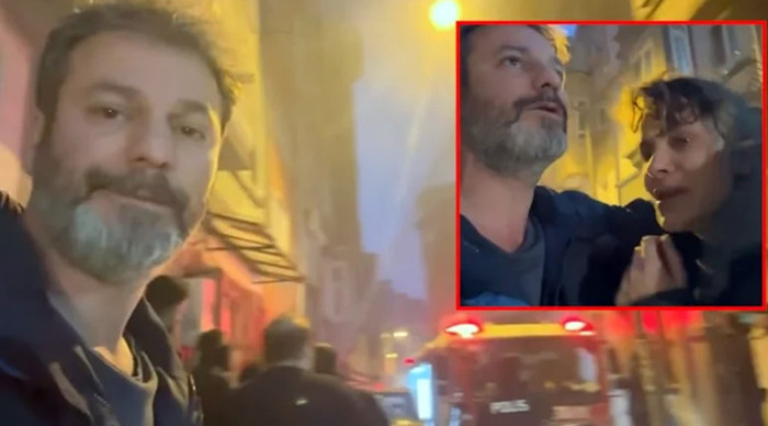 Umut Özkan yangın dehşeti yaşadı: "Kedilerimizi kurtarabildik"