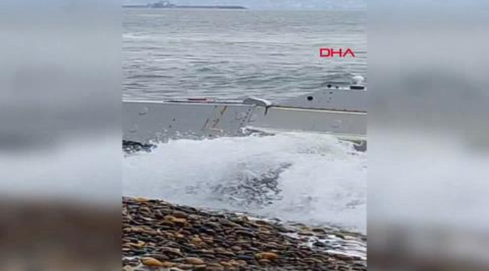 Ordu'da sahilde insansız deniz aracı bulundu