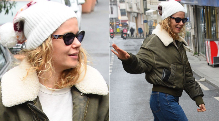 Burcu Biricik bakımsız görüntüsüyle şaşırttı