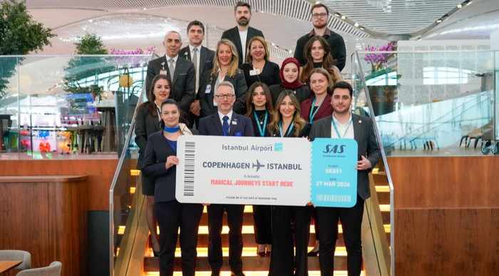 SAS Havayolları, Kopenhag - İstanbul Havalimanı seferlerine başlıyor
