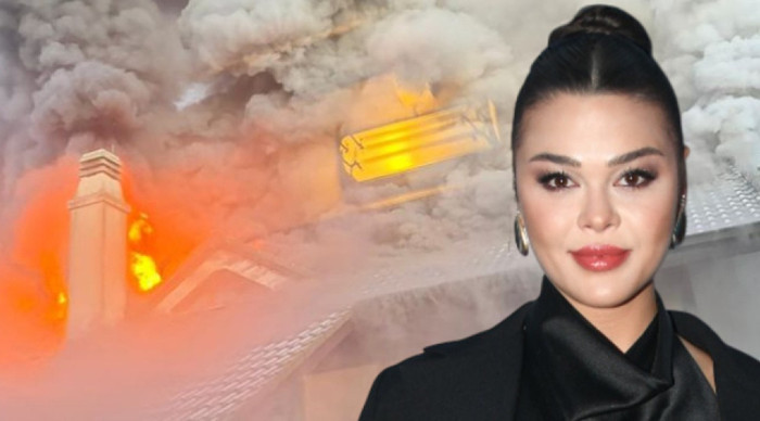 Yangın dehşeti yaşayan Aslıhan Karalar: "Ev bakıyorum"