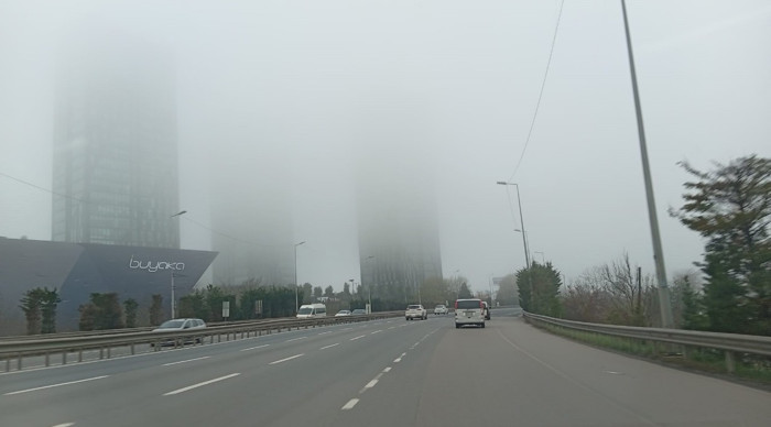 İstanbul'da sis etkili oluyor