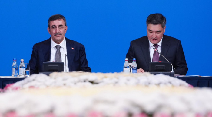 Cumhurbaşkanı Yardımcısı Yılmaz, Türkiye - Kazakistan toplantısına katıldı