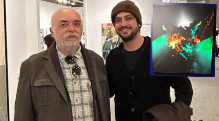 Ünlü isimler sergide buluştu