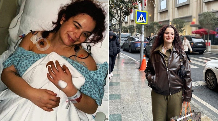 Aslı Bekiroğlu hastaneden çıkıp alışverişe koştu