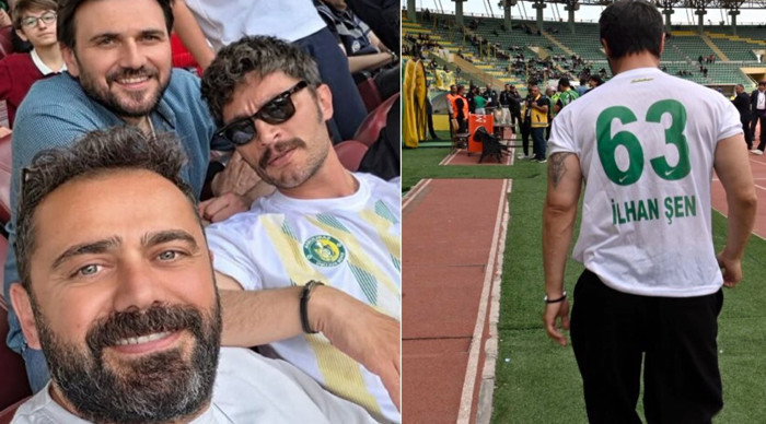 Oyuncu İlhan Şen amigoluk yaptı