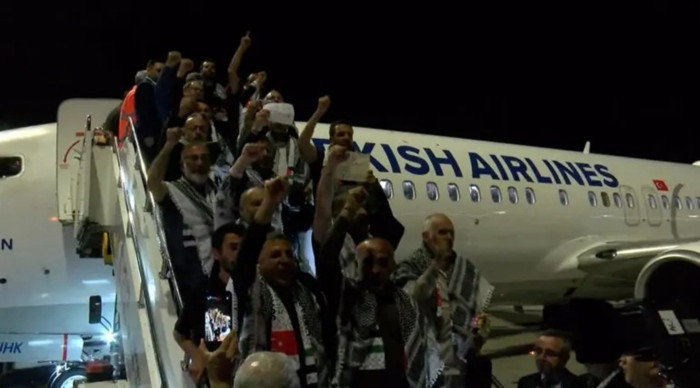 Sumud Filosu aktivistleri İstanbul'a geldi