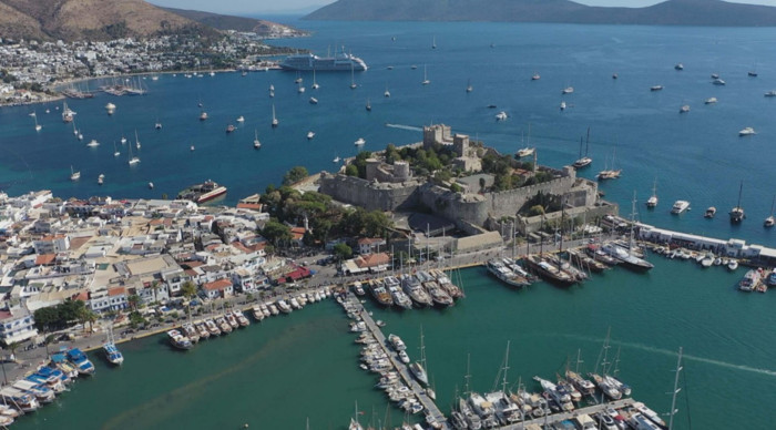 Bodrum'da, 9 günlük bayram tatili öncesinde doluluk yüzde 85'e ulaştı