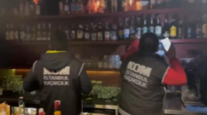 İstanbul’da gece kulübü ve restoranlara sahte içki operasyonu