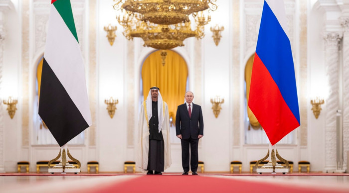 Putin, BAE Devlet Başkanı Al Nahyan ile telefonda görüştü