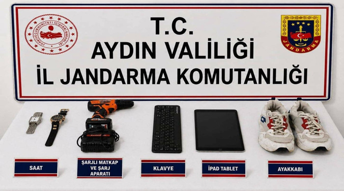 Komşusunun evini soyan şüpheli yakalandı