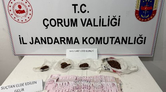 Çorum’da uyuşturucu operasyonu: 3 kişi gözaltına alındı