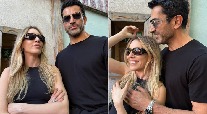 Sinem Kobal ve Kenan İmirzalıoğlu'ndan tatil pozları