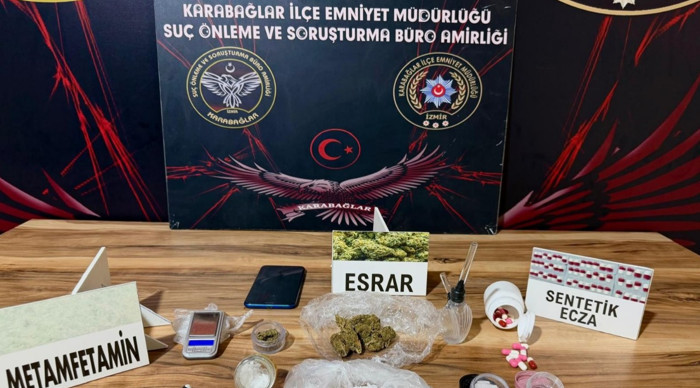İzmir’de uyuşturucu operasyonu: 3 tutuklama