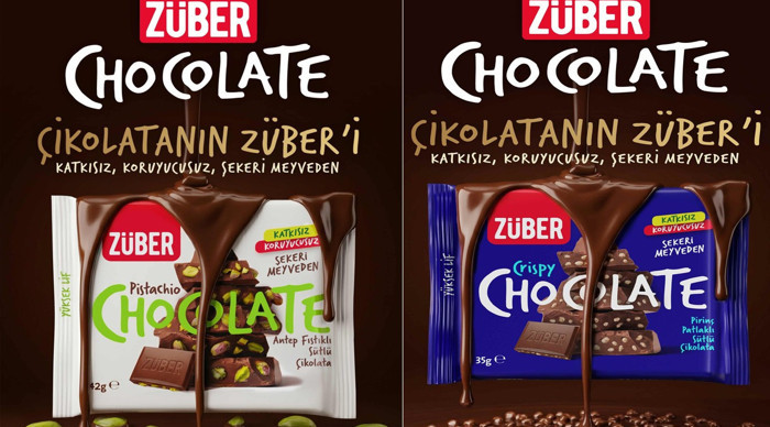 Züber, yeni çikolata ailesini tüketicilerle buluşturdu