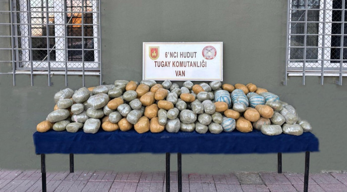 MSB: "Van hudut hattında 290 kilo uyuşturucu ele geçirildi"