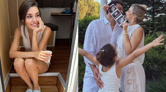 Hande Erçel'in ikinci yeğen sevinci