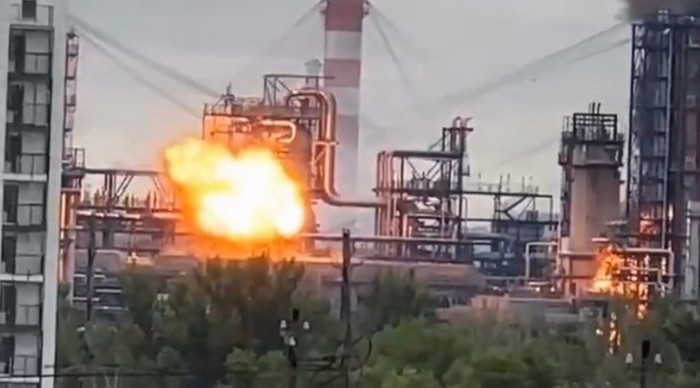 Moskova'da petrol rafinerisine İHA saldırısı
