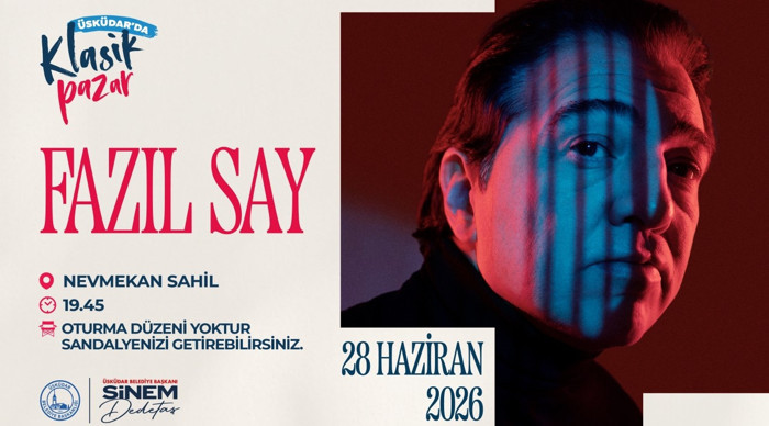 Üsküdar'daki Klasik Pazar konserleri Fazıl Say ile başlıyor