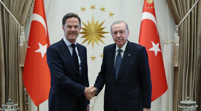 Cumhurbaşkanı Erdoğan, NATO Genel Sekreteri Rutte'yi kabul etti