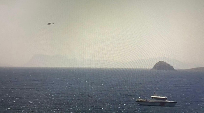 Bodrum'da jet ski alabora oldu