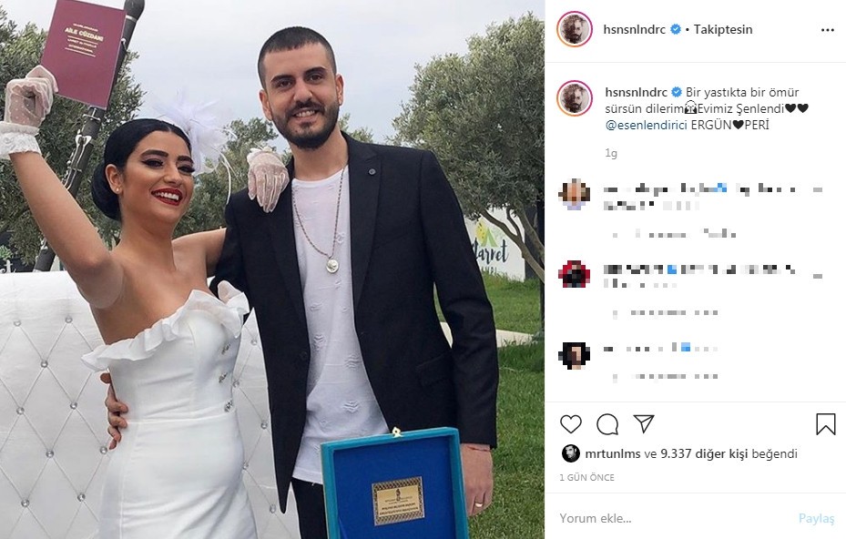 Hüsnü Şenlendirici oğlunu evlendirdi