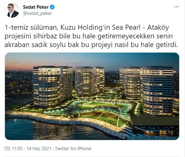 Sedat Peker: "Veyis Ateş sen ne önemli adammışsın!" - Resim : 3