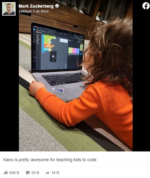Zuckerberg şimdiden yerini almaları için çocuklarını yetiştiriyor