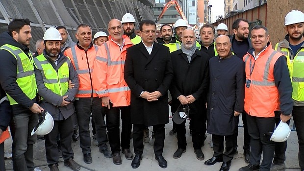 Karaköy Katlı Otoparkı'nda yıkım başladı