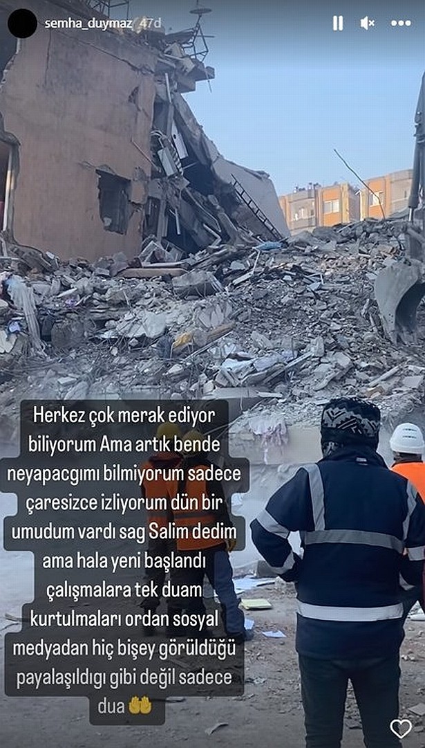 Göçük altında yaşam savaşı veren Taha Duymaz'dan son dakika haberi