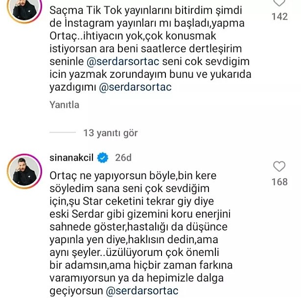 Sinan Akçıl'dan Serdar Ortaç'a sert uyarı: "Yapma Ortaç!" - Resim : 2