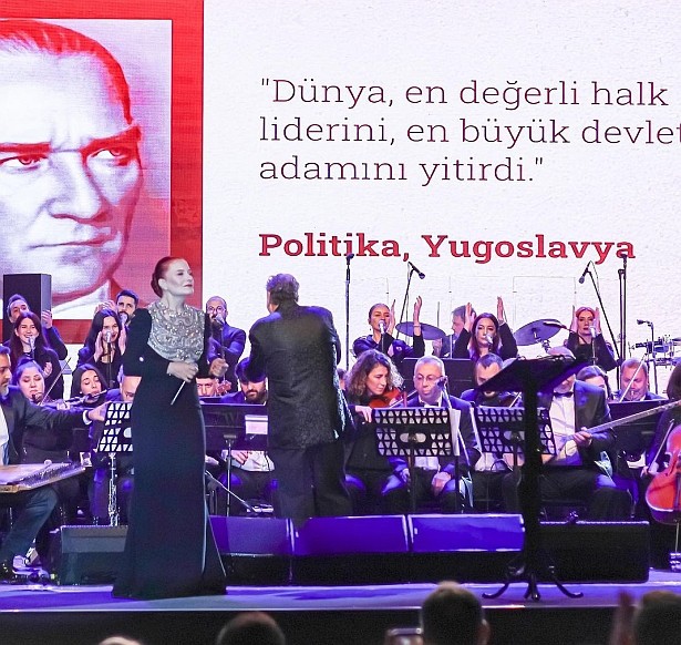 Candan Erçetin'den Ankara'da Atatürk’ün Sevdiği Şarkılarla Anma Konseri