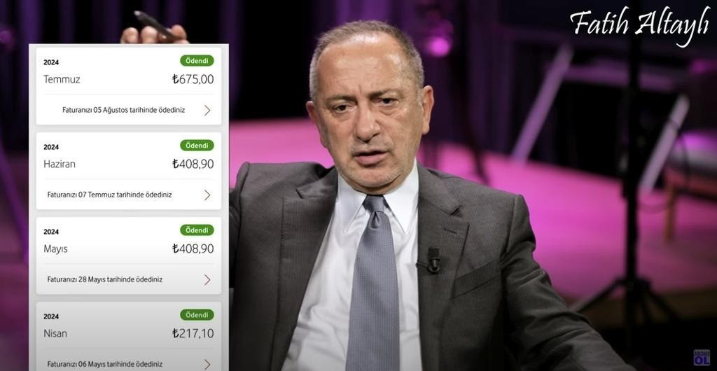 Fatih Altaylı internete ödediği paraya isyan etti