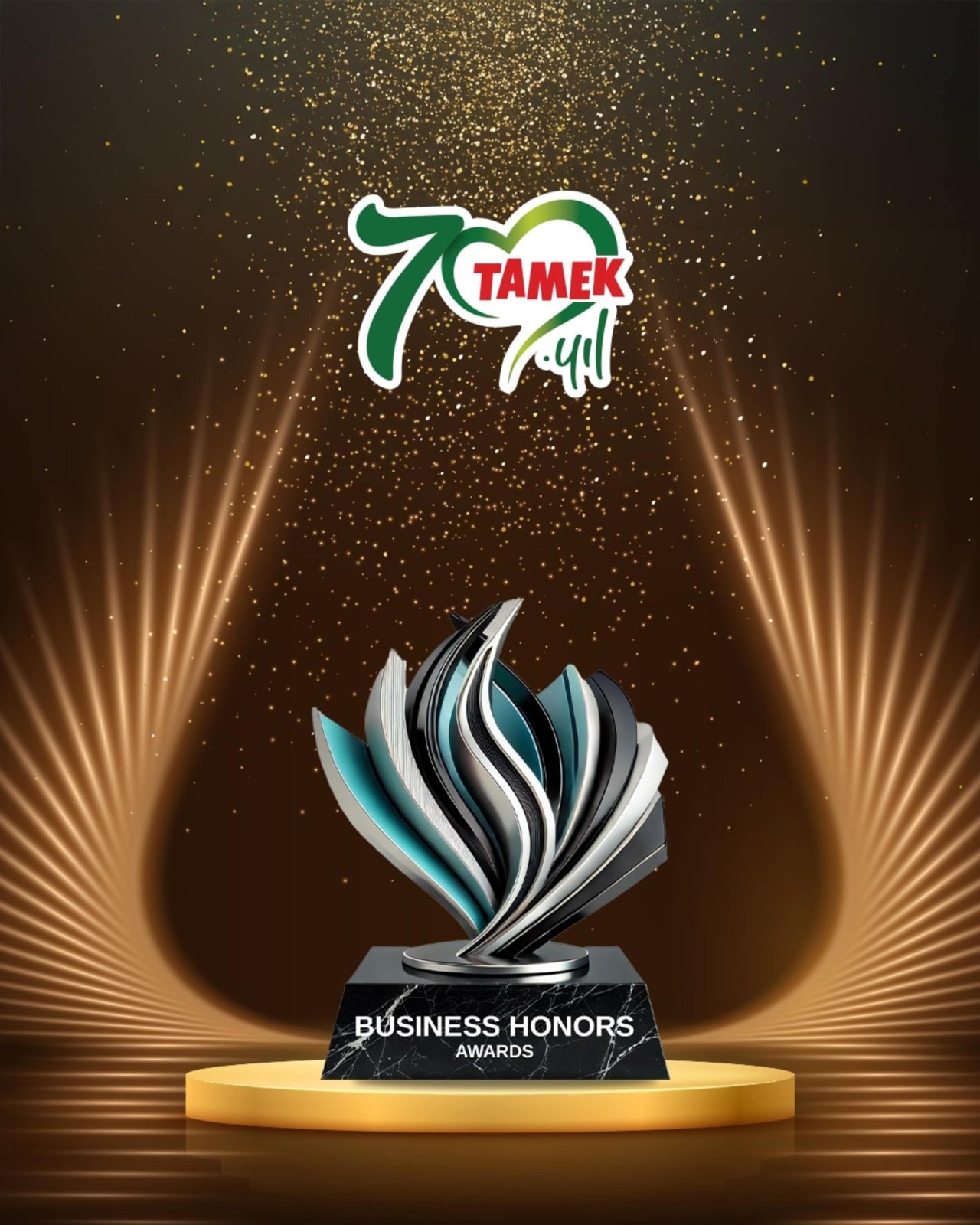 Tamek, Business Honors Awards’ta iki kategoride ödül aldı