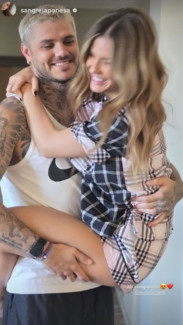 China Suarez'den, Mauro Icardi'ye: "Yol arkadaşım"