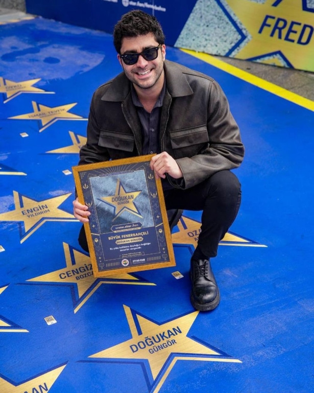 Doğukan Güngör'ün adı, Fenerbahçe’nin Efsane Yol’una kazındı