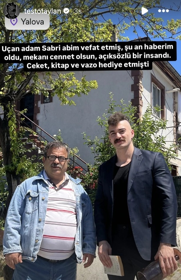 'Uçan adam' Sabri Yıldız hayatını kaybetti