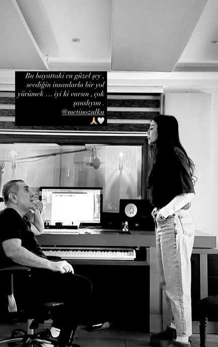 Demet Özdemir ve Metin Özülkü aynı sahnede