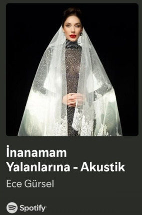 Ece Gürsel'in "İnanamam Yalanlarına - Akustik Versiyon"u hayranlık uyandırdı