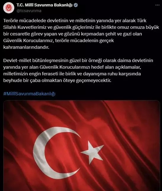 MSB'den güvenlik korucuları açıklaması